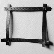 凸結(jié)點(diǎn)鋼塑土工格柵生產(chǎn)工藝流程